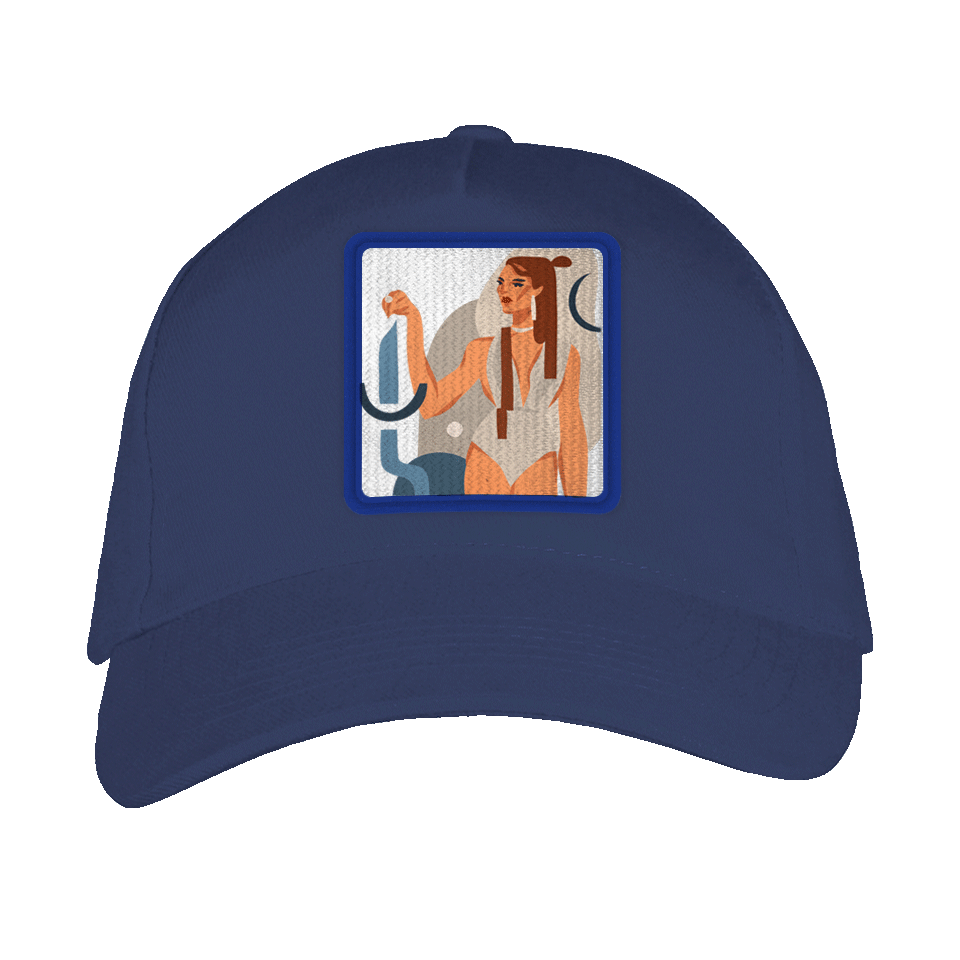 Gorra adulto con parche Mujer Libra