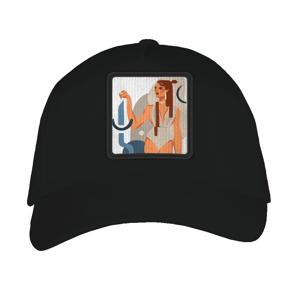 Gorra adulto con parche Mujer Libra