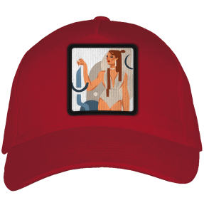 Gorra adulto con parche Mujer Libra