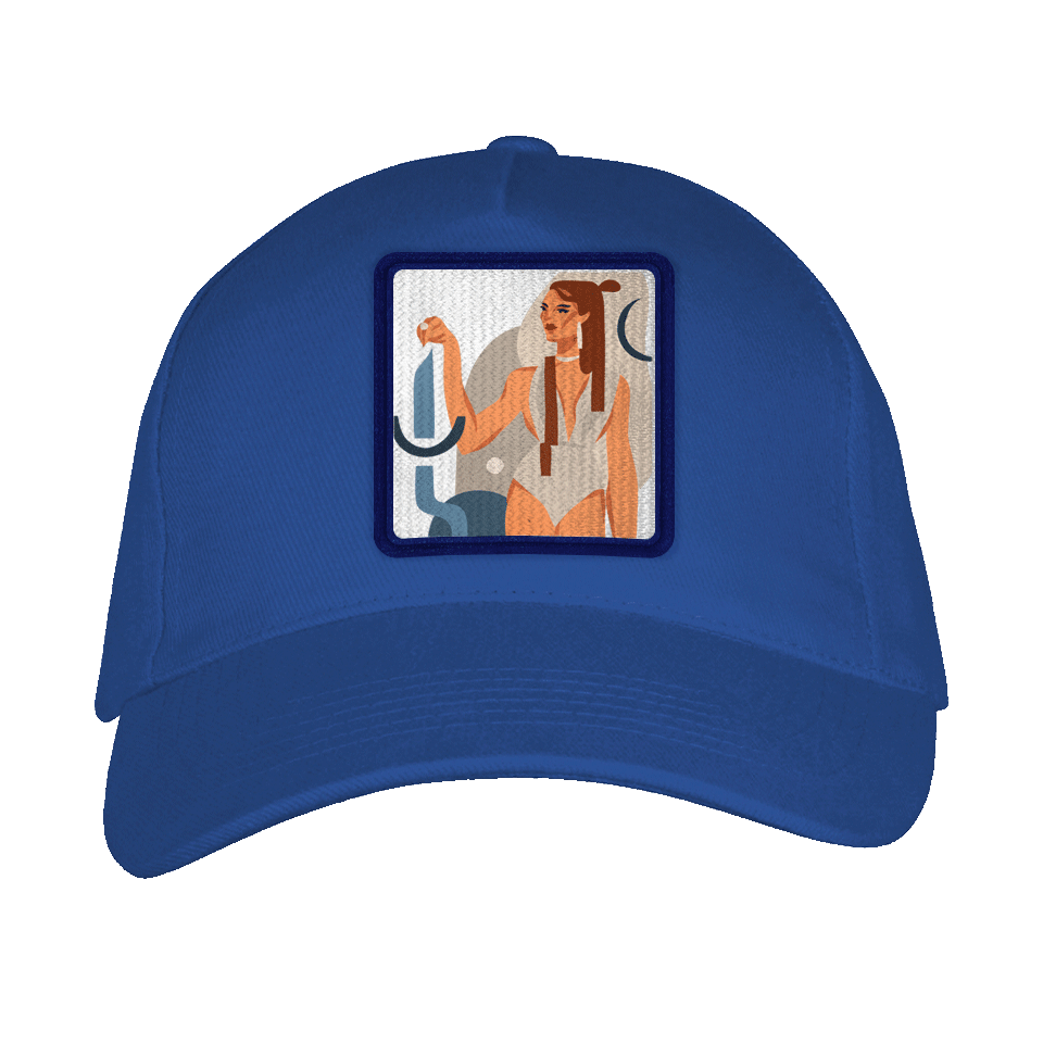 Gorra adulto con parche Mujer Libra