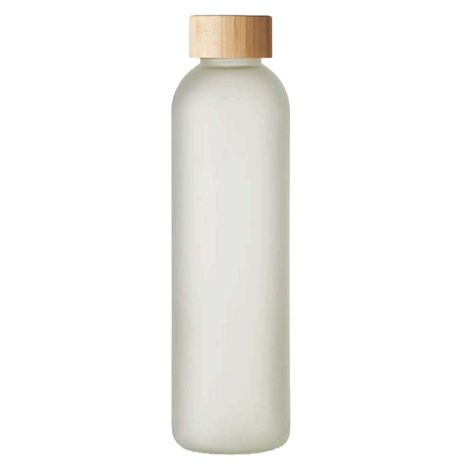 Botella de cristal 500 ml personalizada