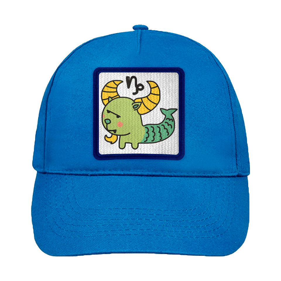 Gorra infantil con parche Dibujo Capricornio