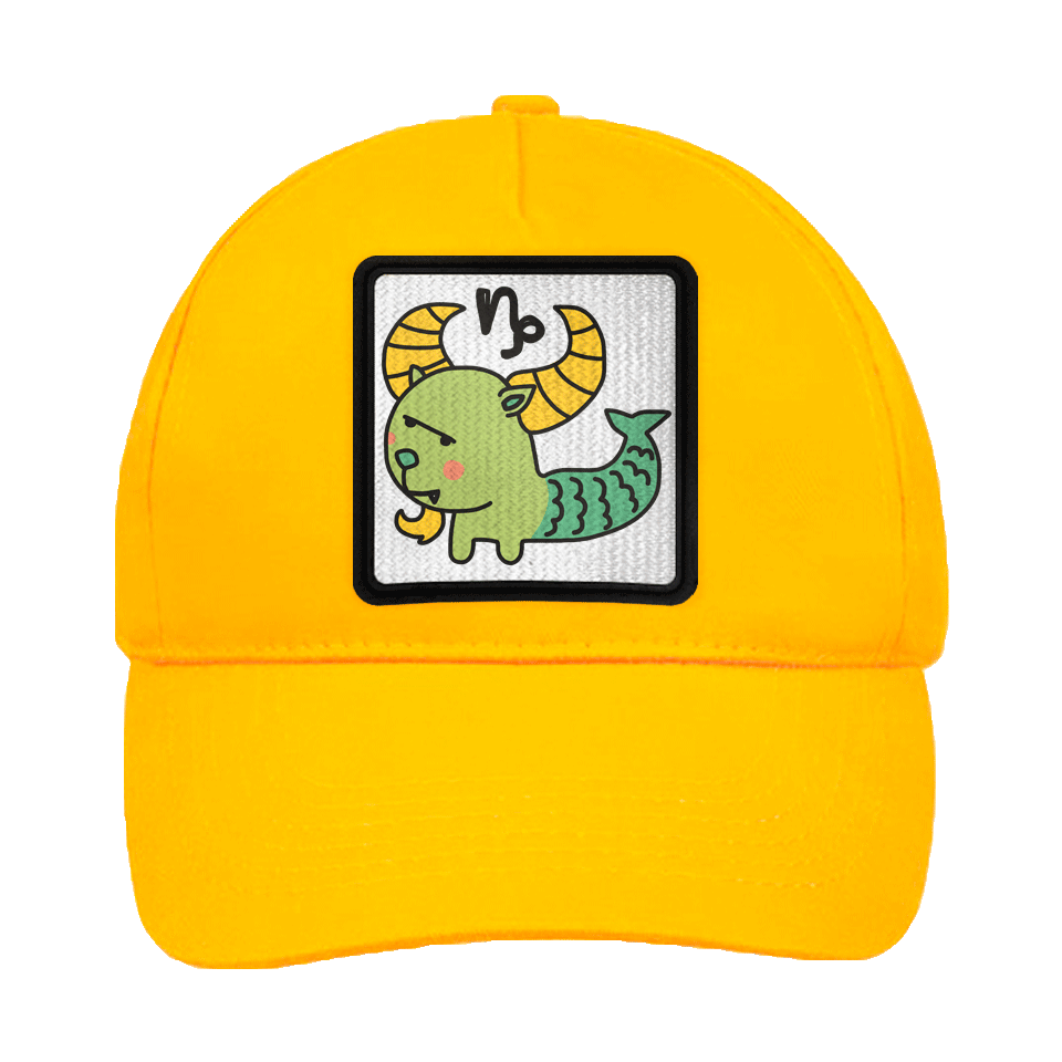 Gorra infantil con parche Dibujo Capricornio