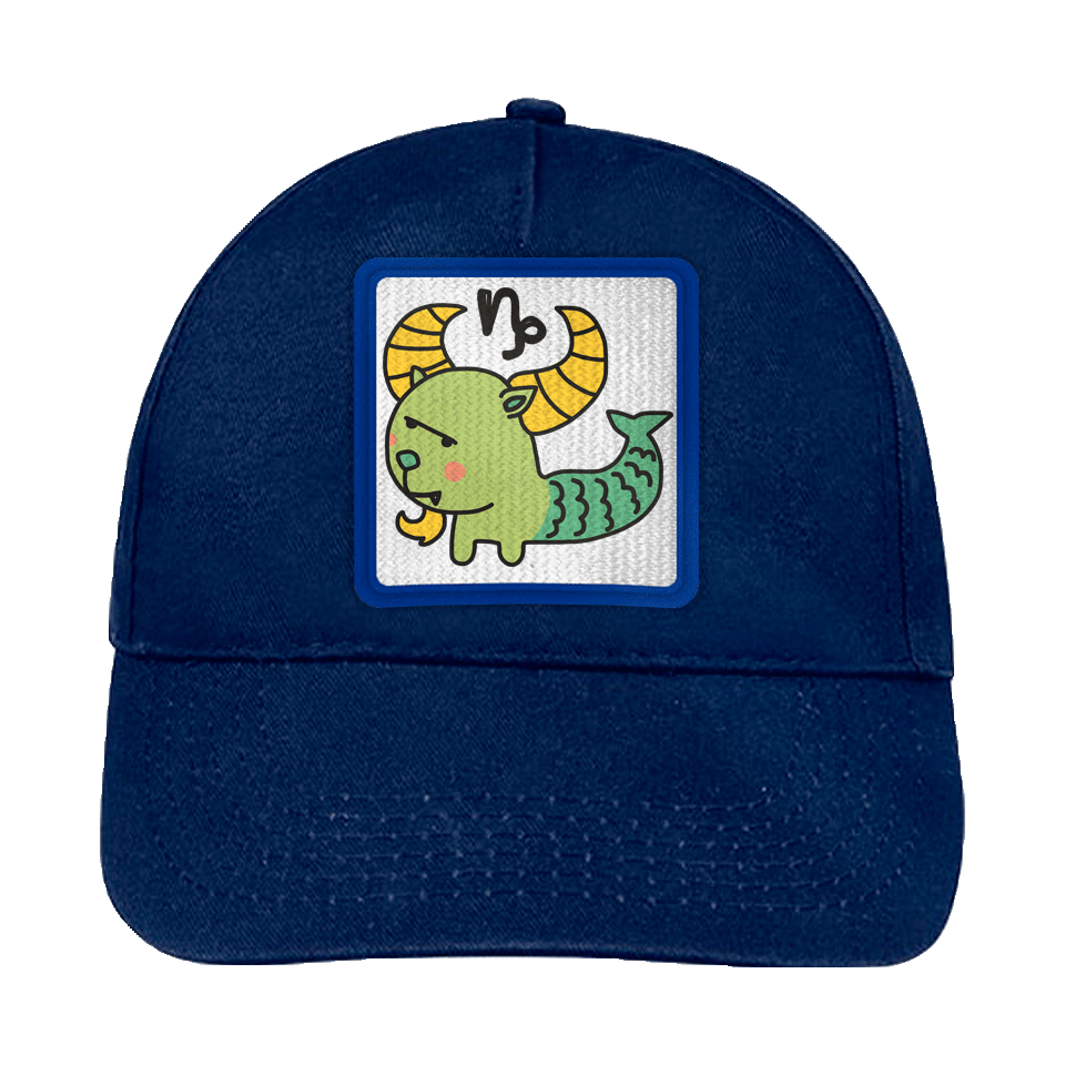 Gorra infantil con parche Dibujo Capricornio