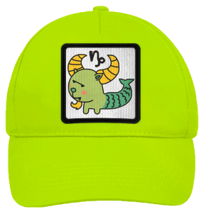 Gorra infantil con parche Dibujo Capricornio