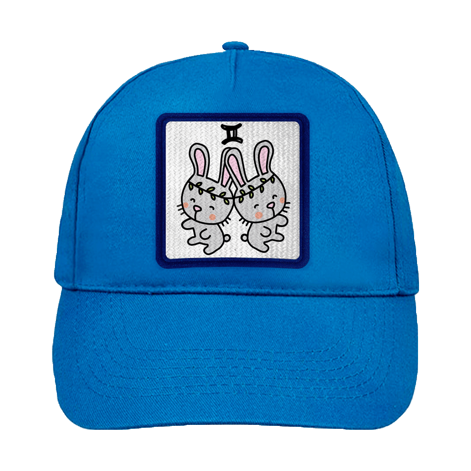 Gorra infantil con parche Dibujo Géminis
