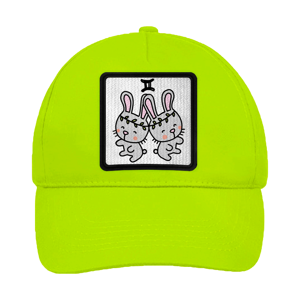 Gorra infantil con parche Dibujo Géminis