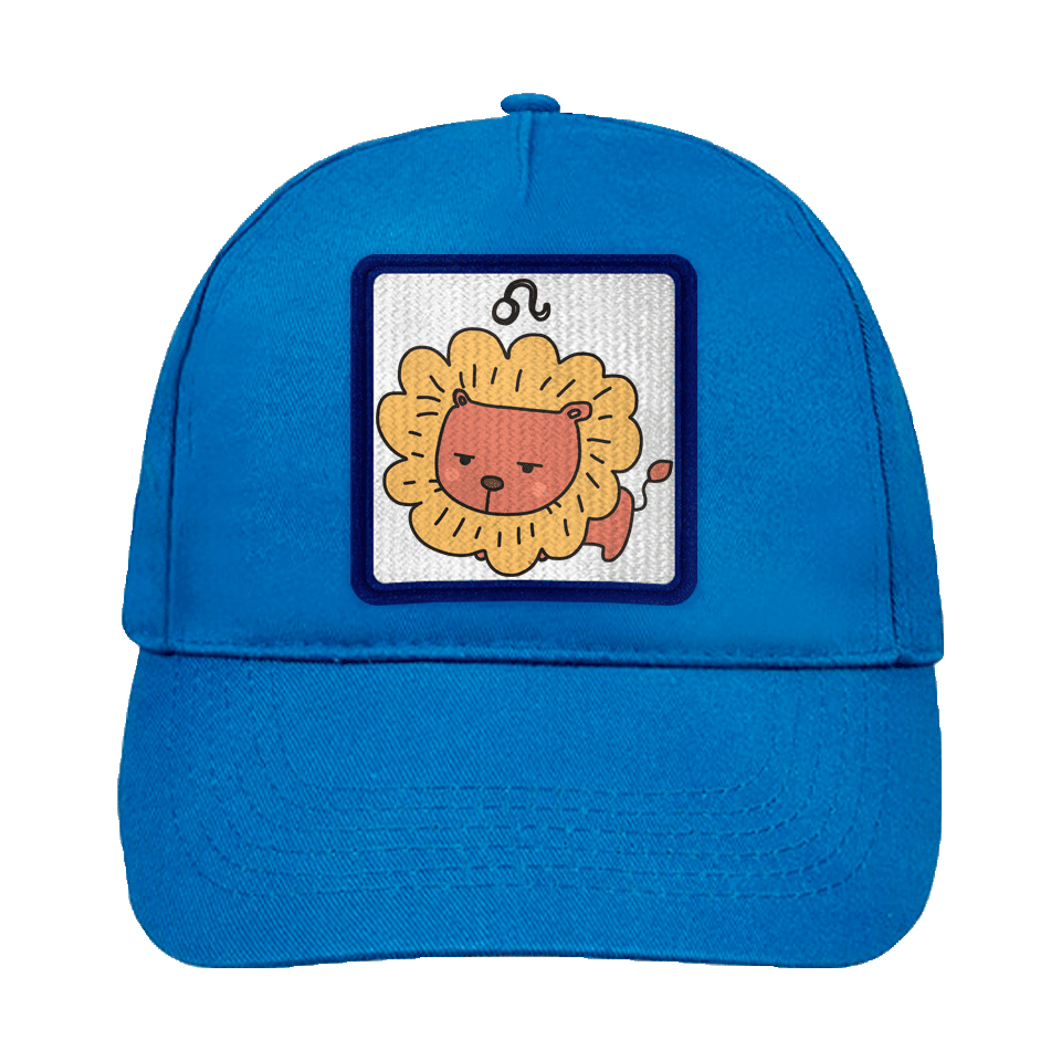 Gorra infantil con parche Dibujo Leo