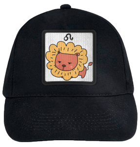 Gorra infantil con parche Dibujo Leo