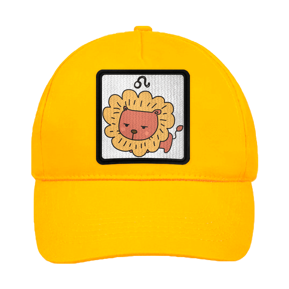 Gorra infantil con parche Dibujo Leo