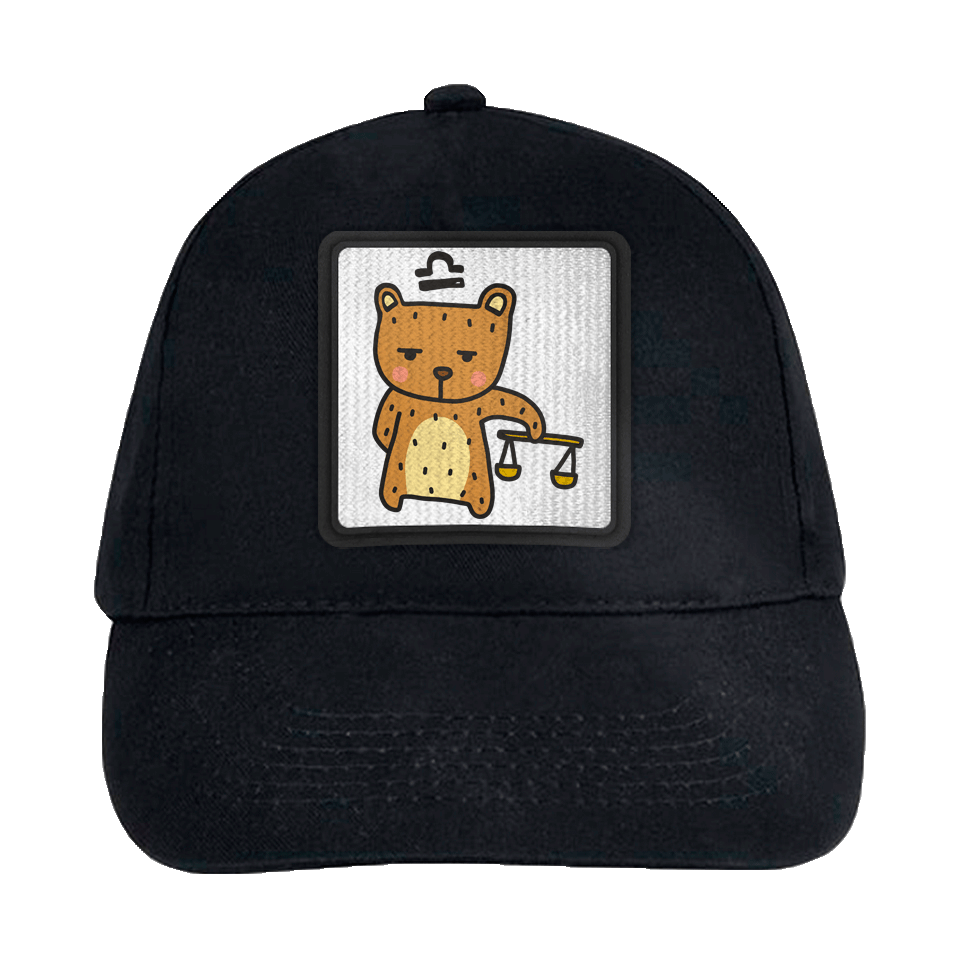 Gorra infantil con parche Dibujo Libra