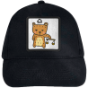 Gorra infantil con parche Dibujo Libra