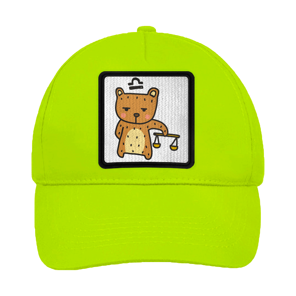 Gorra infantil con parche Dibujo Libra