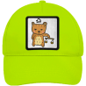 Gorra infantil con parche Dibujo Libra