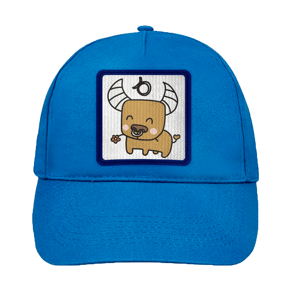 Gorra infantil con parche Dibujo Tauro