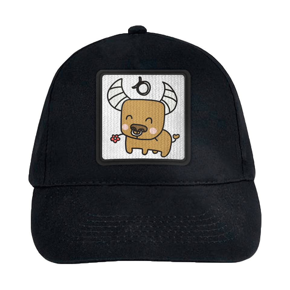 Gorra infantil con parche Dibujo Tauro