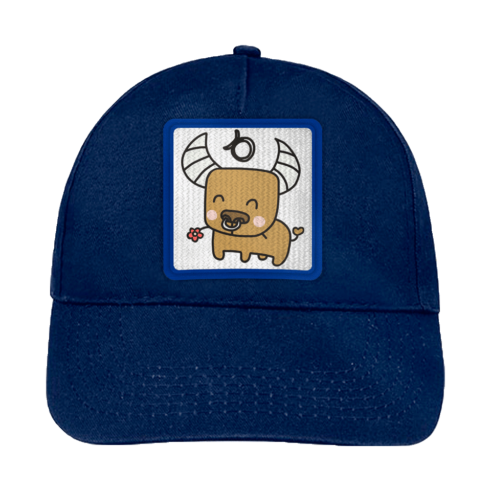 Gorra infantil con parche Dibujo Tauro