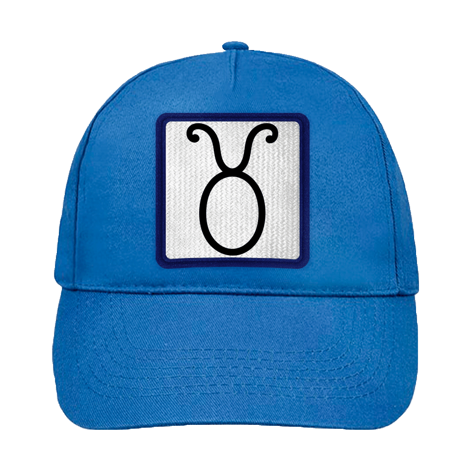 Gorra infantil con parche Símbolo Tauro