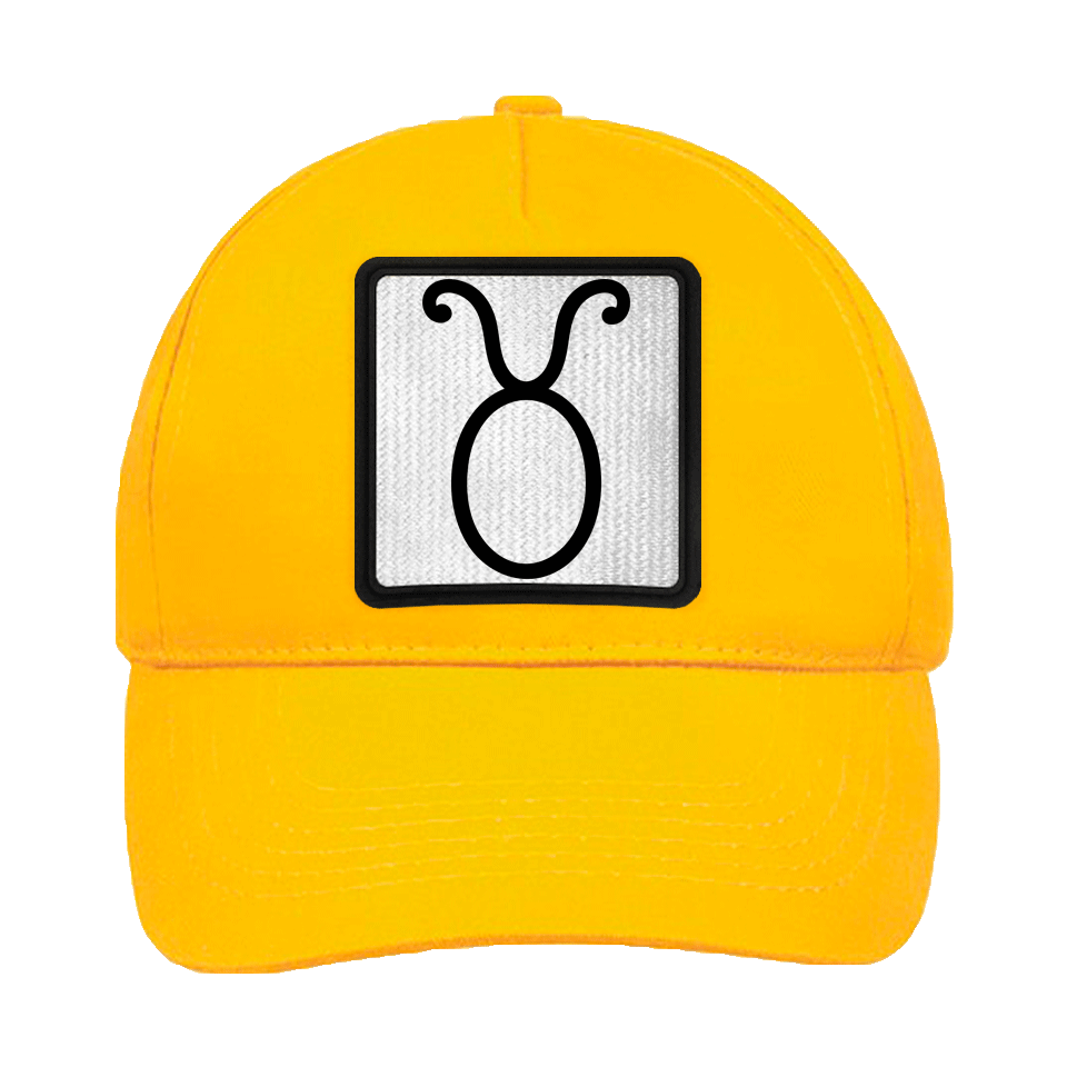 Gorra infantil con parche Símbolo Tauro