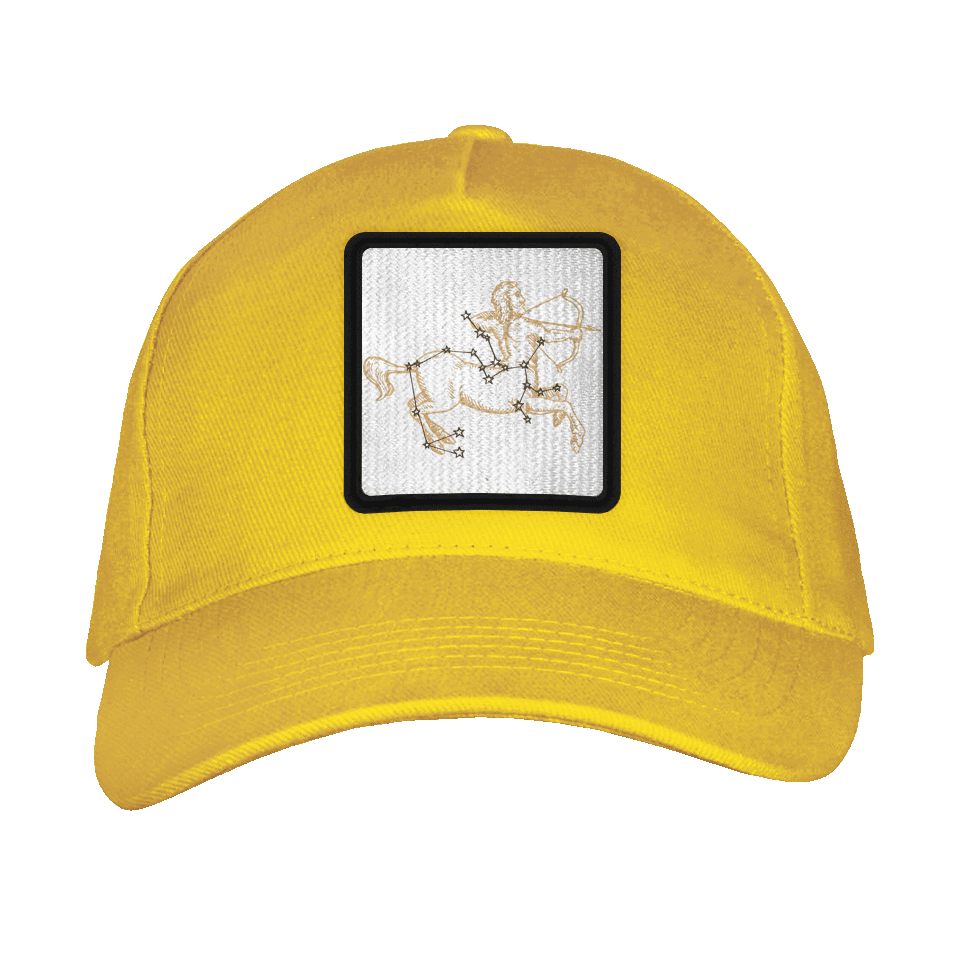 Gorra adulto con parche Constelación Sagitario