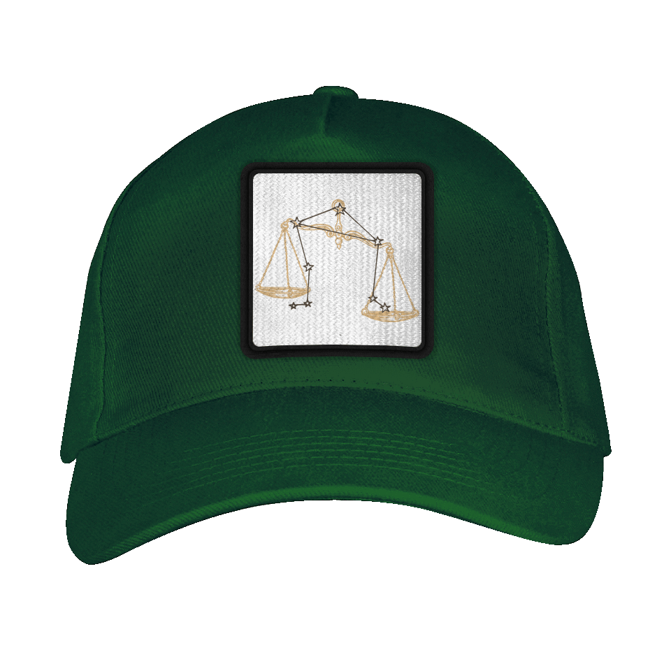 Gorra adulto con parche Constelación Libra
