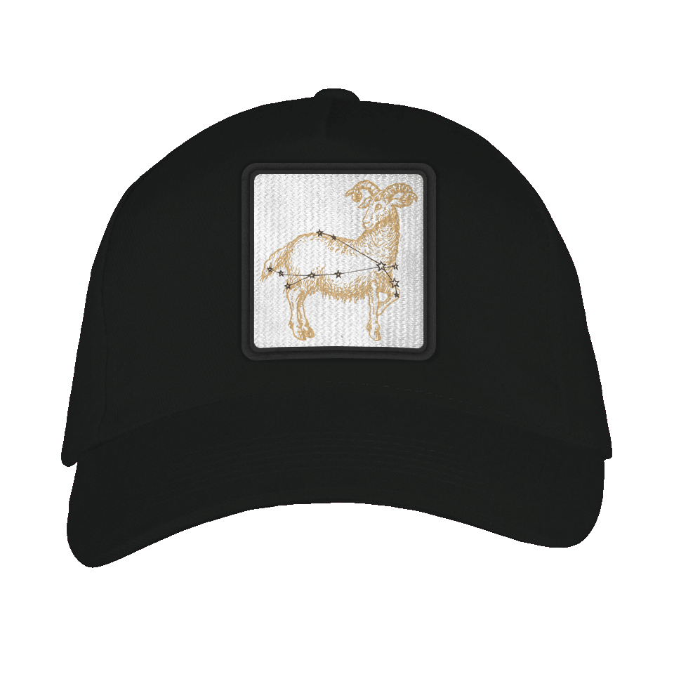 Gorra adulto con parche Constelación Aries