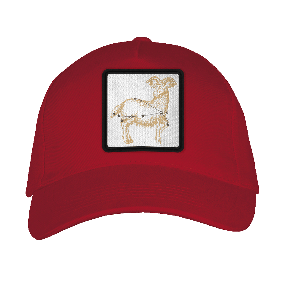 Gorra adulto con parche Constelación Aries