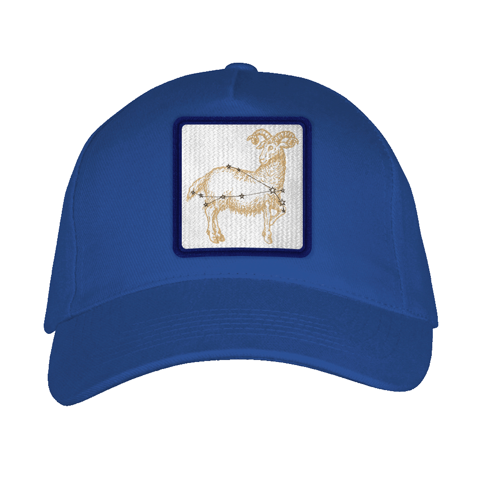 Gorra adulto con parche Constelación Aries