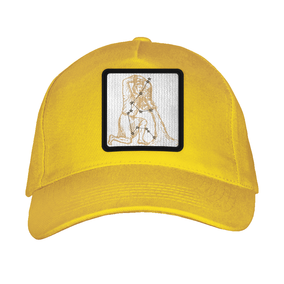 Gorra adulto con parche Constelación Acuario