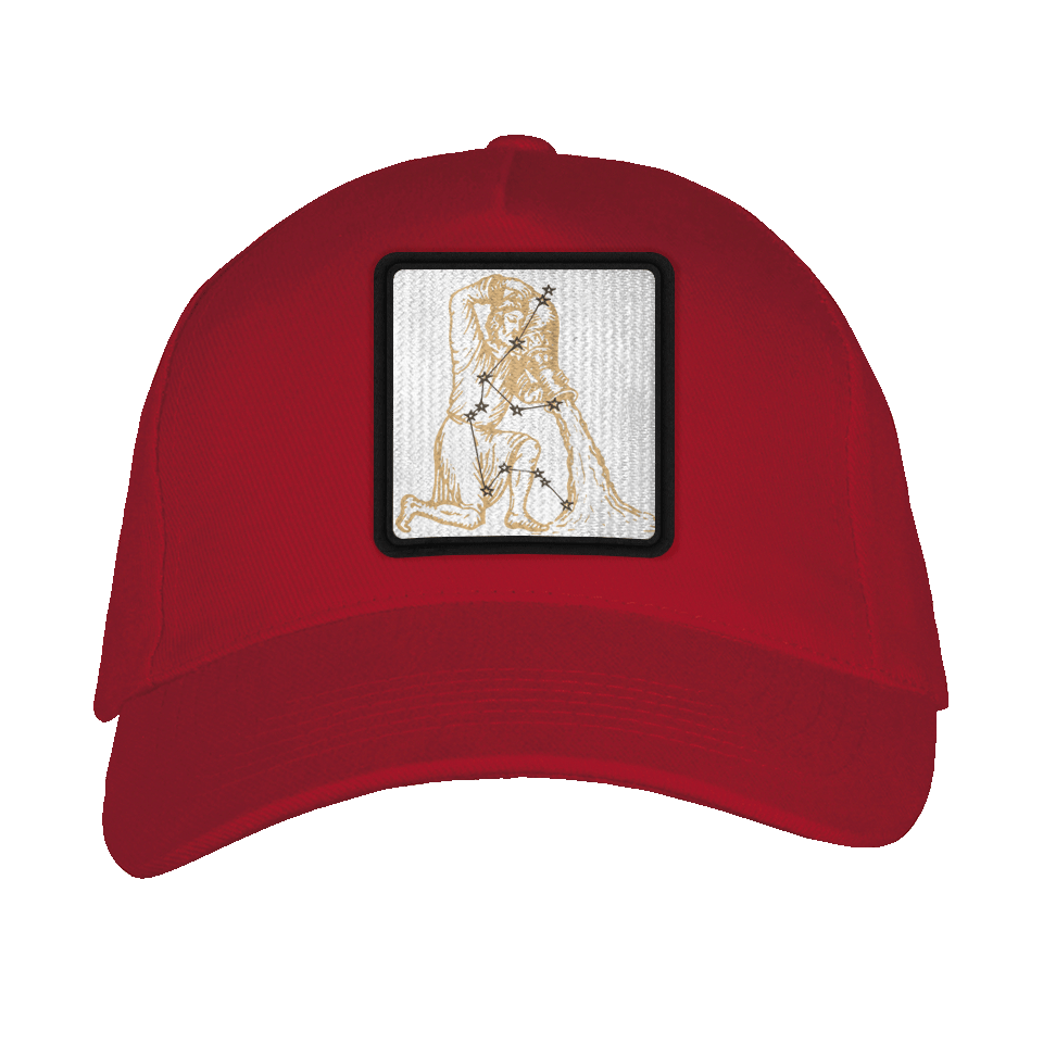 Gorra adulto con parche Constelación Acuario
