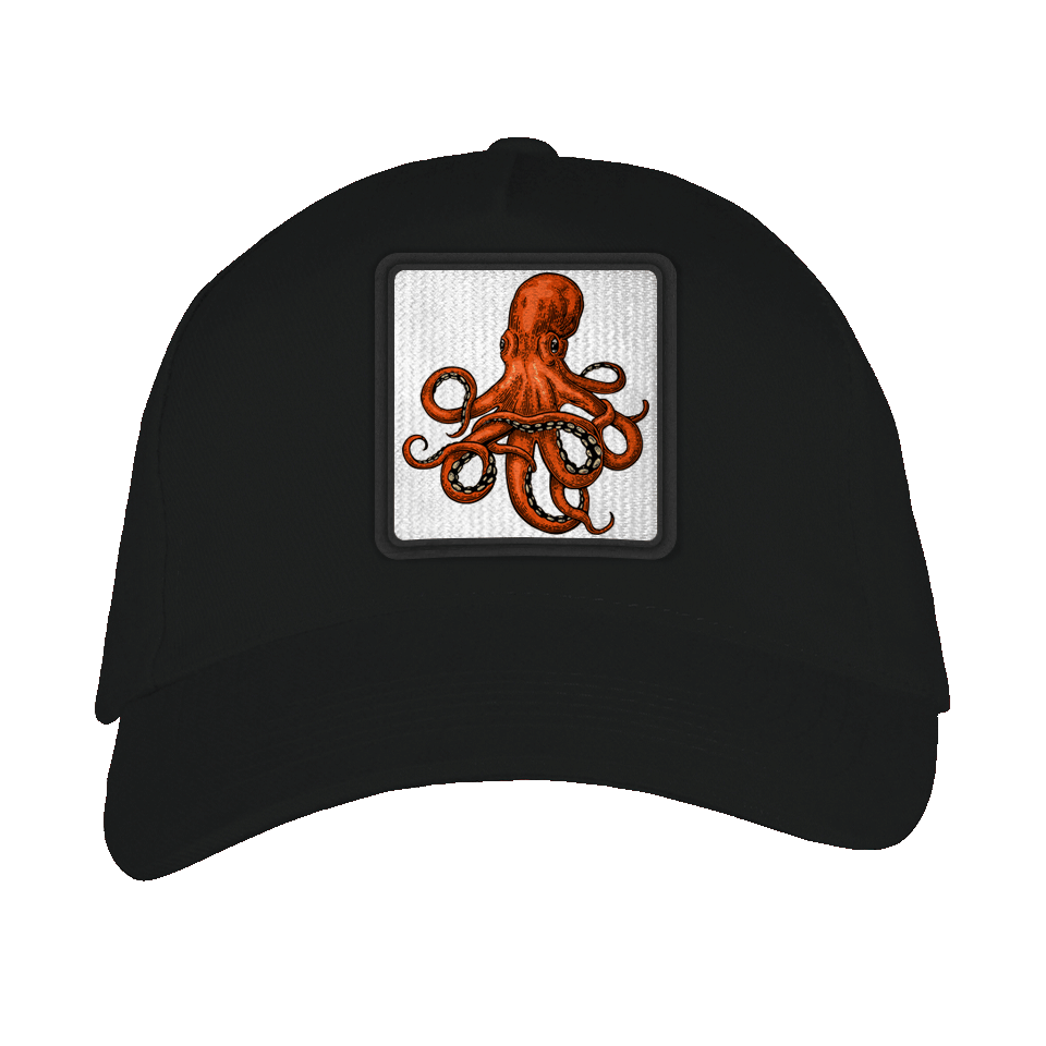 Gorra adulto con parche Pulpo