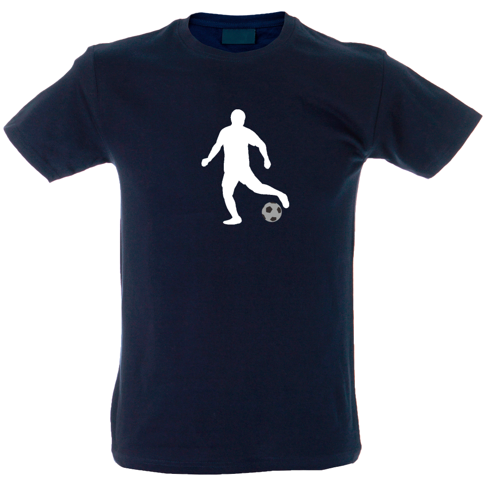 Camiseta hombre silueta pase