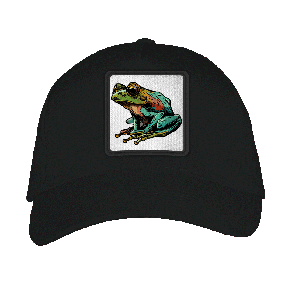 Gorra adulto con parche Rana