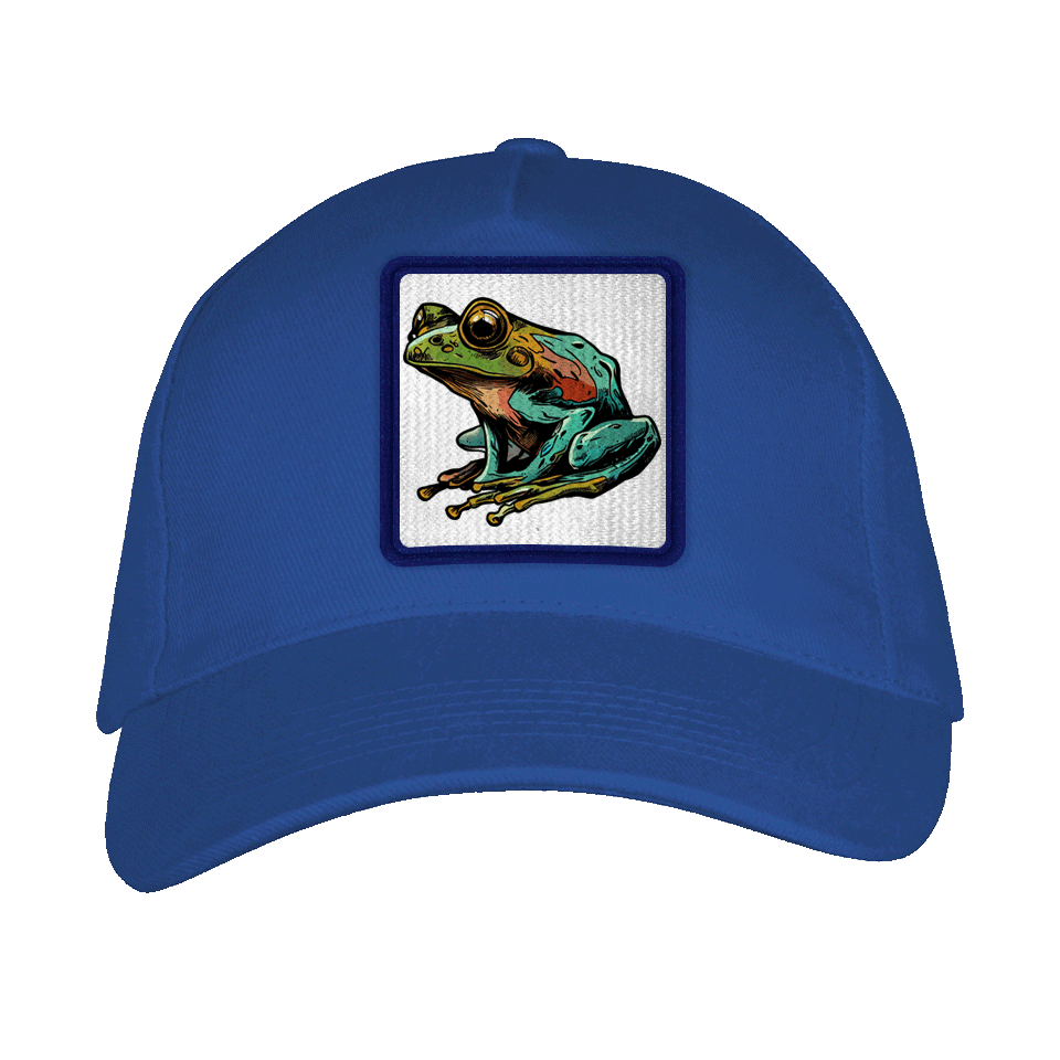 Gorra adulto con parche Rana