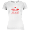 Camiseta poliéster mujer España Campeona del Mundo