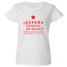 Camiseta algodón mujer España Campeona Del Mundo