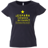 Camiseta algodón mujer España Campeona Del Mundo
