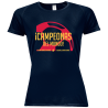 Camiseta poliéster mujer Balón Campeonas del Mundo