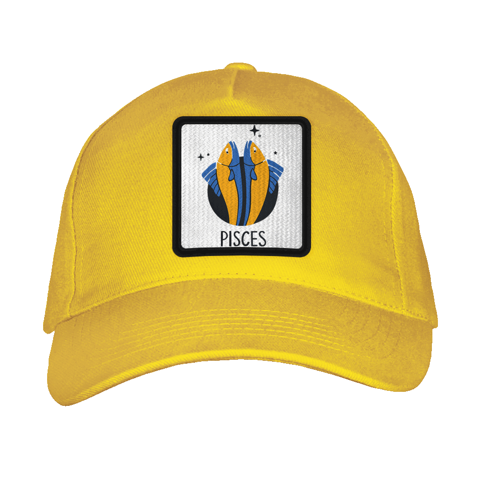 Gorra adulto con parche Pisces