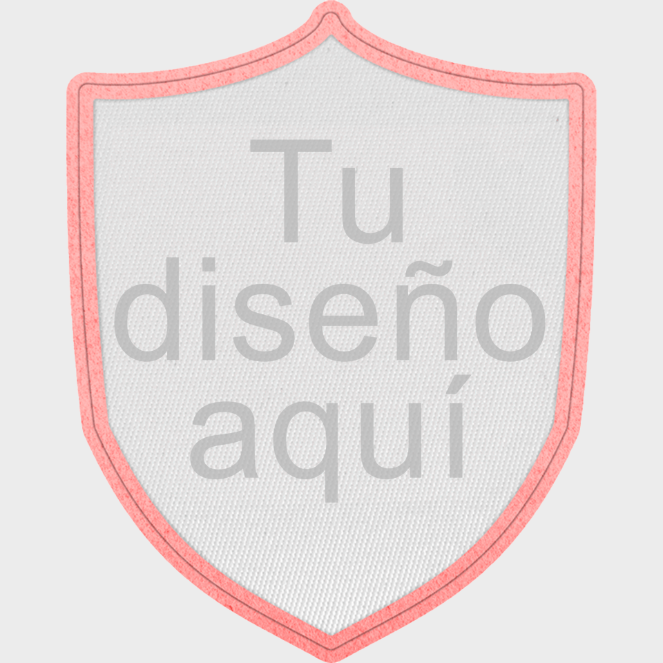 Parche Satín Escudo 12 colores para Contorno a Elegir