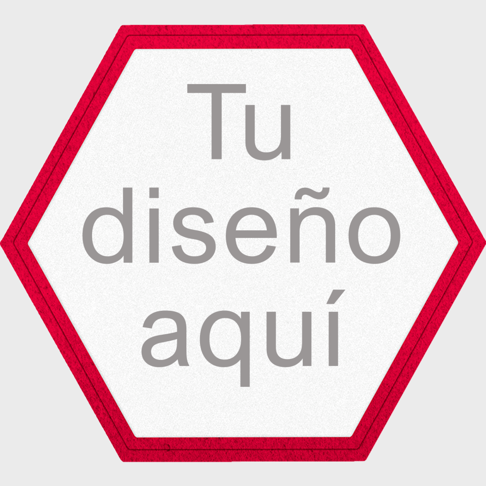 Parche Acabado Mate VELUR con Flock Hexagonal