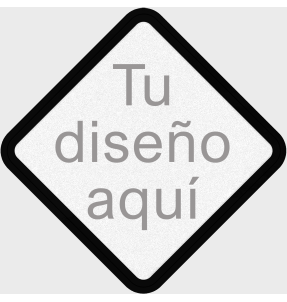 Parche Personalizable con DTF Eco en Forma de Rombo