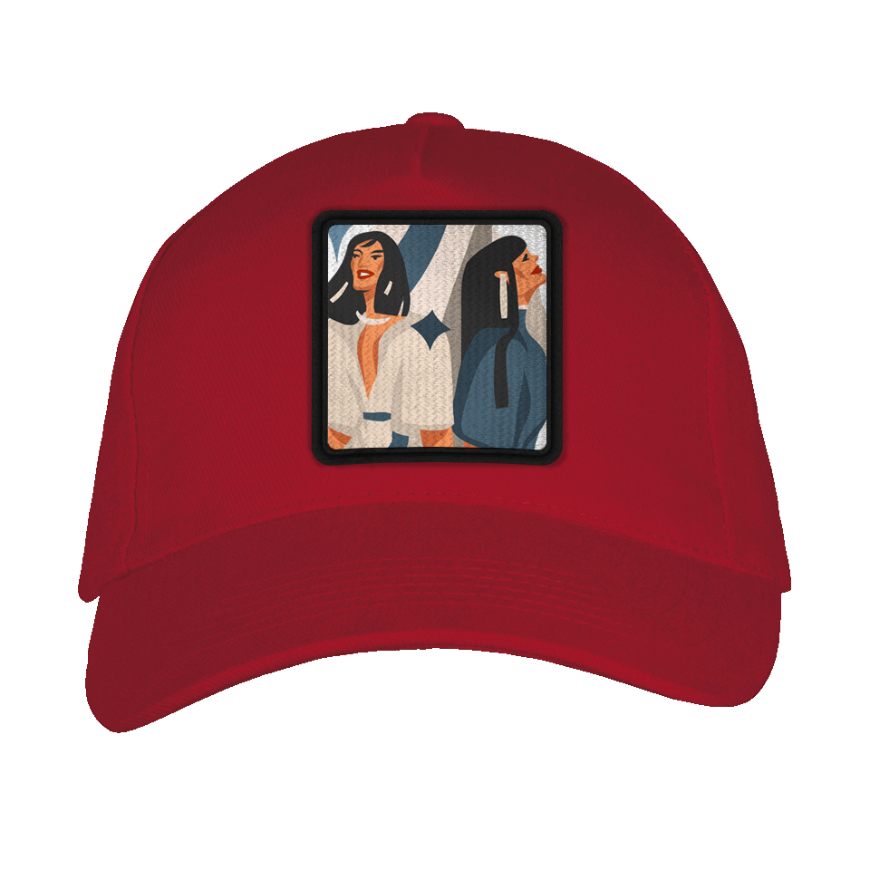 Gorra adulto con parche Mujer Géminis