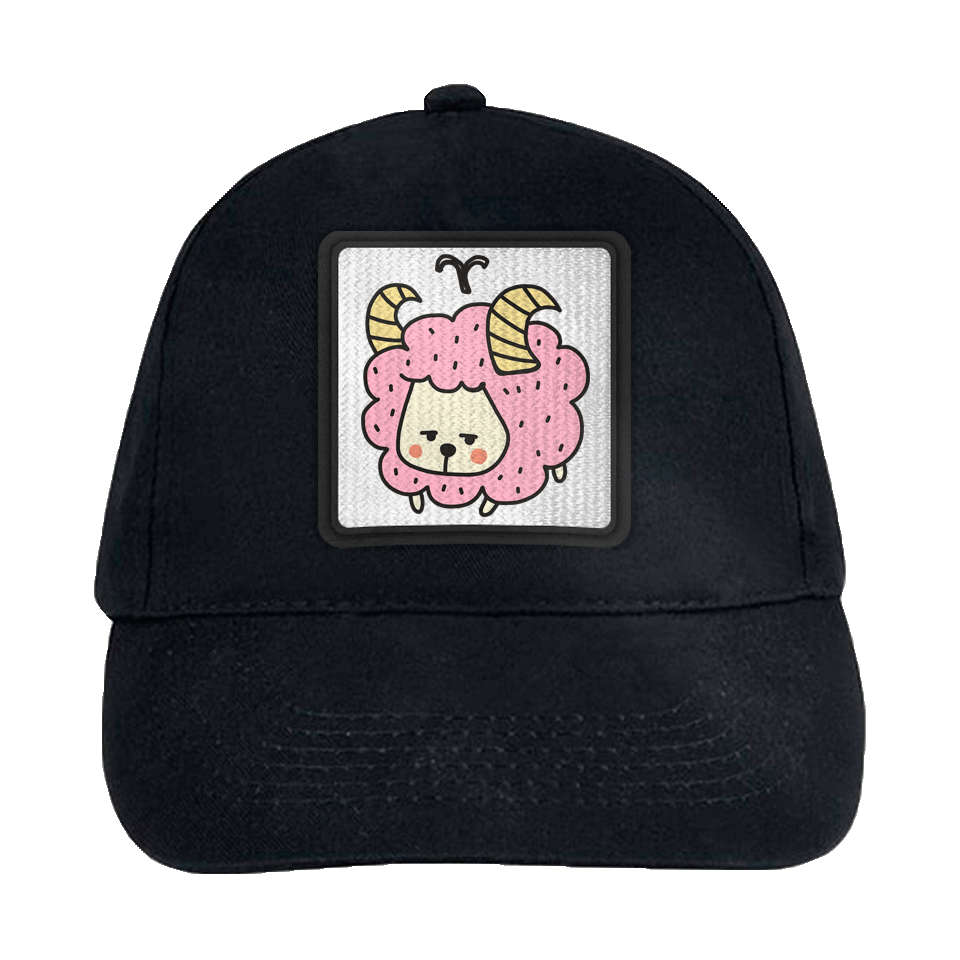 Gorra infantil con parche Dibujo Aries