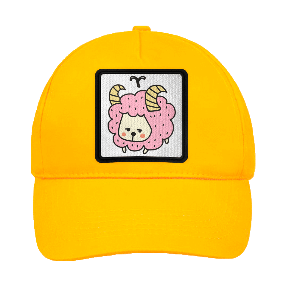 Gorra infantil con parche Dibujo Aries