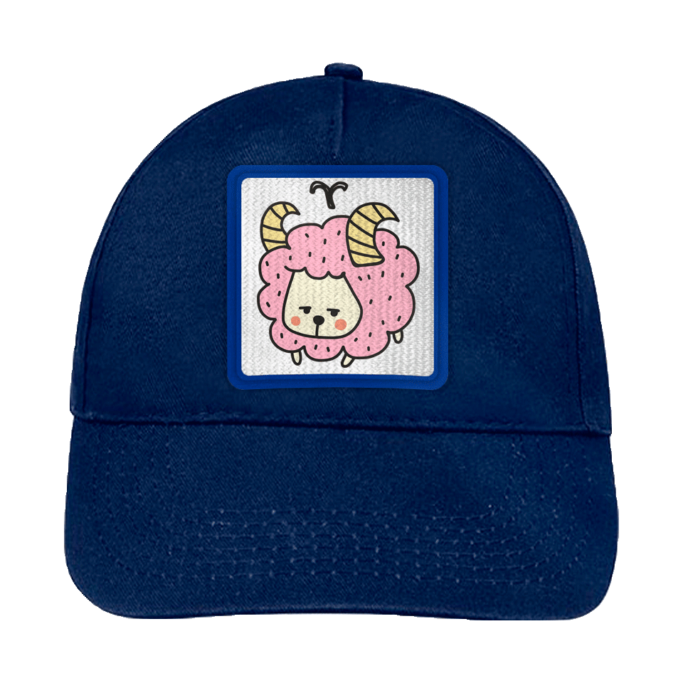 Gorra infantil con parche Dibujo Aries