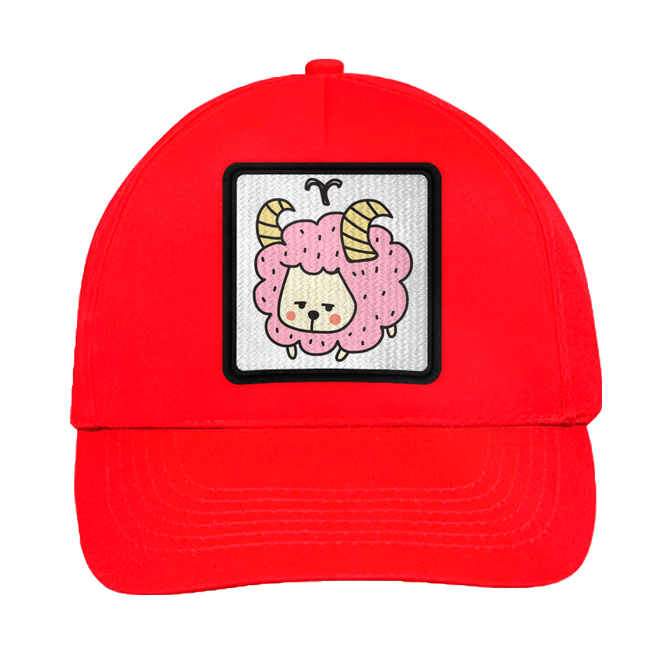 Gorra infantil con parche Dibujo Aries