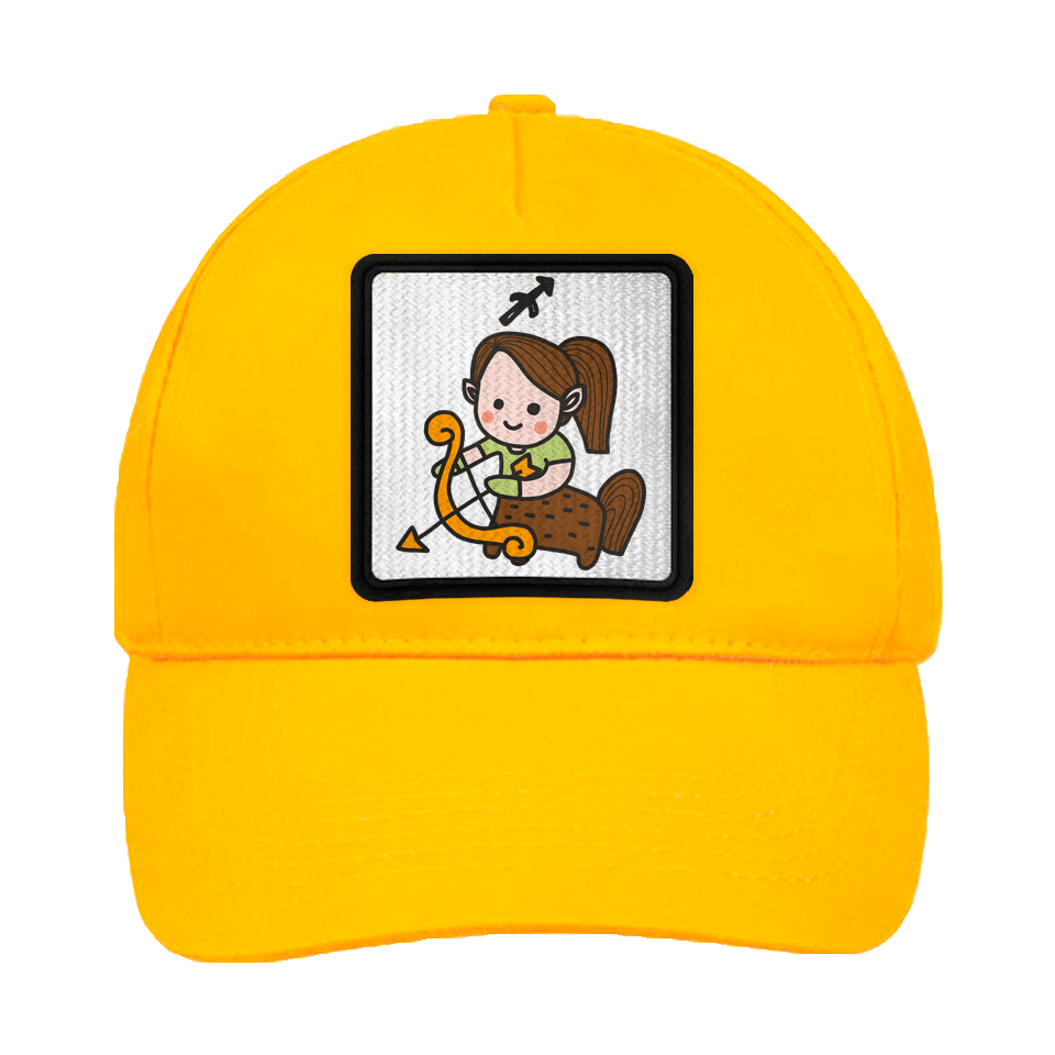 Gorra infantil con parche Dibujo Sagitario