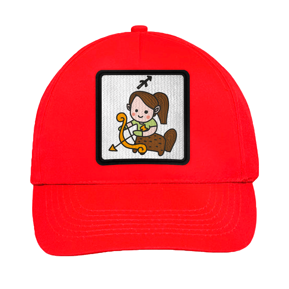 Gorra infantil con parche Dibujo Sagitario