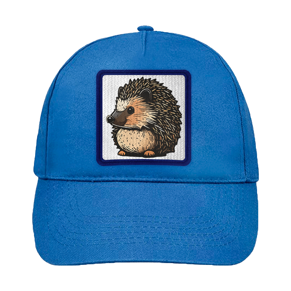Gorra infantil con parche Dibujo Erizo